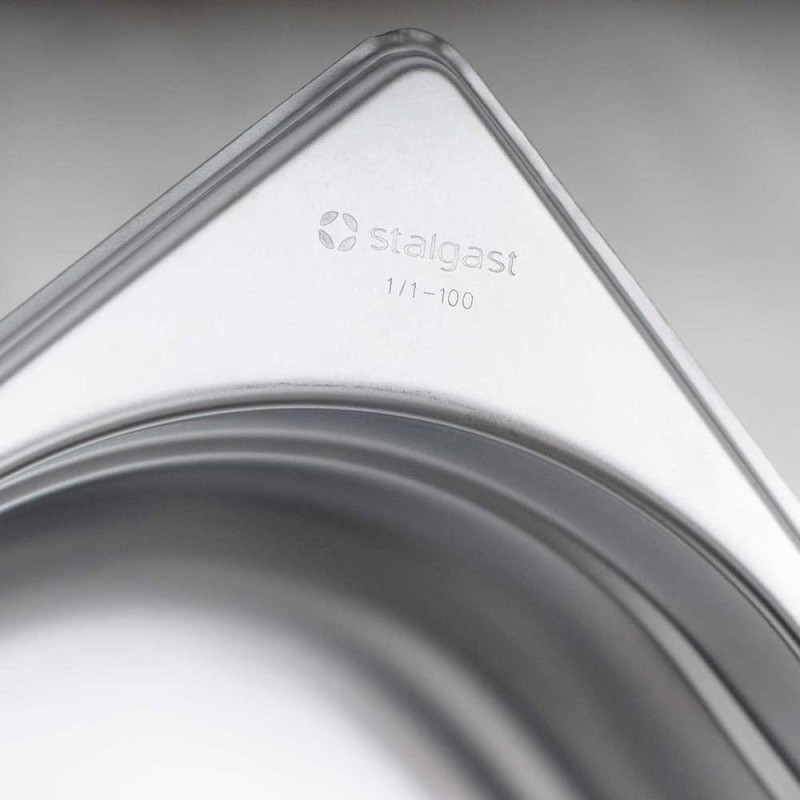 STALGAST - Bac Gastro inox GN 1/2 H 20 mm - 112020