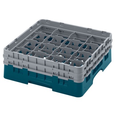 Dbmark - Casier de lavage haut max 13.3 cm - 50 x 50 x 18.4 cm - Vert - Lot de 4 - 16S434414