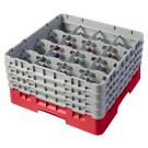 Dbmark - Casier de lavage haut max 21.5 cm - 50 x 50 x 26.7 cm - Rouge - Lot de 2 - 16S800163