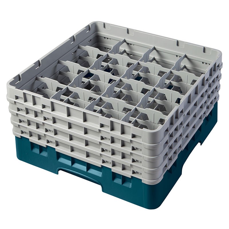 Dbmark - Casier de lavage haut max 21.5 cm - 50 x 50 x 26.7 cm - Vert - Lot de 2 - 16S800414