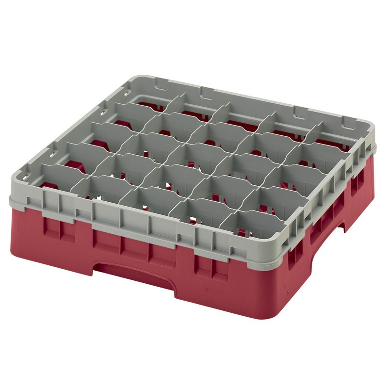 Dbmark - Casiers de lavage haut max 11.4 cm - 50 x 50 x 14.3 cm - Groseille - Lot de 5 - 25S418416