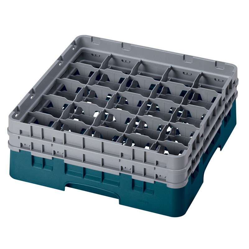 Dbmark - Casiers de lavage - haut max 13.3 cm - 50 x 50 x 18.4 cm - Vert Turquoise - Lot de 4 - 25S434414