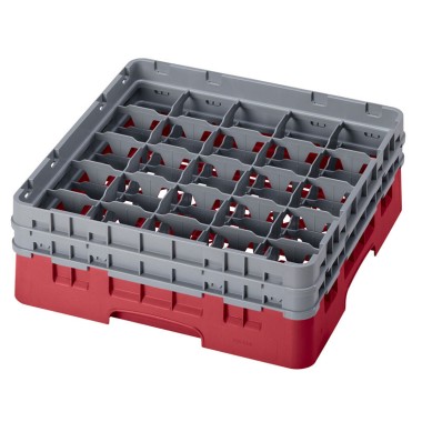 Dbmark - Casiers de lavage - Haut max 13.3 cm - 50 x 50 x 18.4 cm - Groseille - Lot de 4 - 25S434416