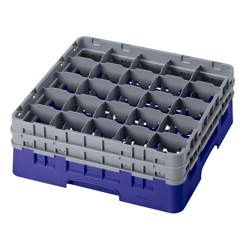 Dbmark - Casiers de lavage - haut max 15.5 cm - 50 x 50 x 18.4 cm - Bleu - Lot de 4 - 25S534186