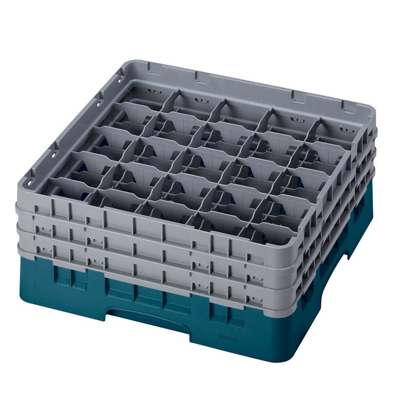 Dbmark - Casiers de lavage - haut max 17.4 cm - 50 x 50 x 22.5 cm - Vert Turquoise - Lot de 3 - 25S638414