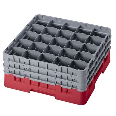 Dbmark - Casiers de lavage - Haut max 19.6 cm - 50 x 50 x 22.5 cm - Groseille - Lot de 3 - 25S738416