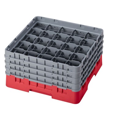 Dbmark - Casiers de lavage - Haut max 21.5 cm - 50 x 50 x 26.7 cm - Rouge Rosé - Lot de 2 - 25S800163