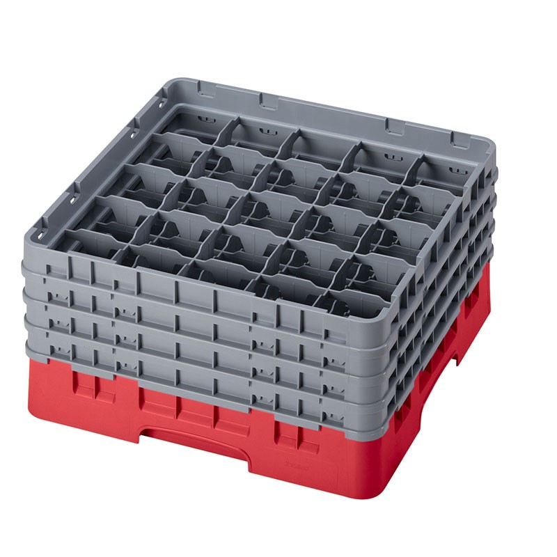 Dbmark - Casiers de lavage - Haut max 21.5 cm - 50 x 50 x 26.7 cm - Rouge Rosé - Lot de 2 - 25S800163