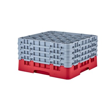 Dbmark - Casiers de lavage - Haut max 23.8 cm - 50 x 50 x 26.7 cm - Rouge Rosé - Lot de 2 - 25S900163