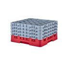 Dbmark - Casiers de lavage - Haut max 23.8 cm - 50 x 50 x 26.7 cm - Rouge Rosé - Lot de 2 - 25S900163