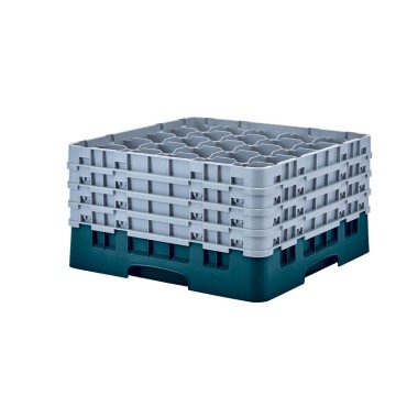 Dbmark - Casiers de lavage - Haut max 23.8 cm - 50 x 50 x 26.7 cm - Vert Turquoise - Lot de 2 - 25S900414