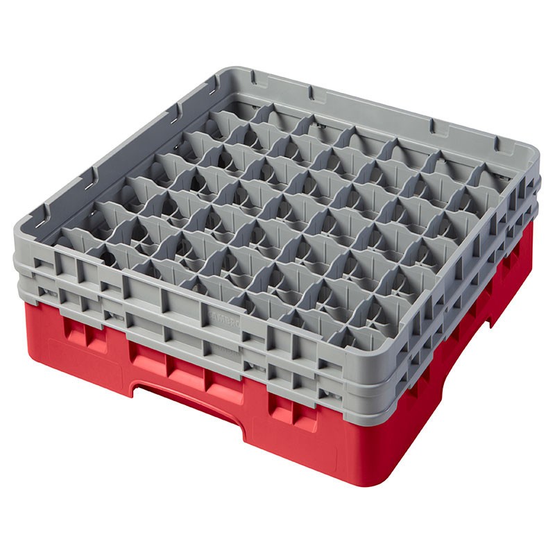 Dbmark - Casiers de lavage - Haut max 13.3 cm - 50 x 50 x 18.4 cm - Rouge Rosé - Lot de 4 - 49S434163