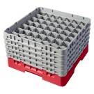 Dbmark - Casiers de lavage - 49 compartiments verres - Haut max 25.7 cm - 50 x 50 x 30.8 cm - Rouge Rosé - Lot de 2 - 49S958163