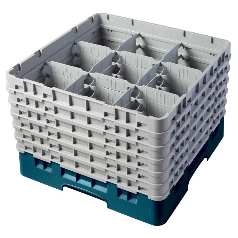 Dbmark - Casiers de lavage - 9 compartiments verres - Haut max 29.8 cm - 50 x 50 x 34.9 cm - Lot de 2 - 9S1114414