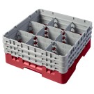 Dbmark - Casiers de lavage - 9 compartiments verres - Haut max 17.4 cm - 50 x 50 x 22.5 cm - Lot de 3 - 9S638416