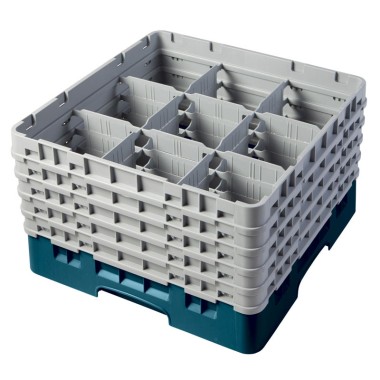 Dbmark - Casiers de lavage - 9 compartiments verres - Haut max 25.7 cm - 50 x 50 x 30.8 cm - Lot de 2 - 9S958414