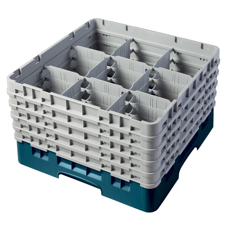 Dbmark - Casiers de lavage - 9 compartiments verres - Haut max 25.7 cm - 50 x 50 x 30.8 cm - Lot de 2 - 9S958414