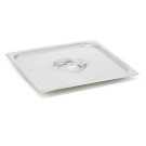 Dbmark - Couvercle plat GN 1/2 200mm - 32.5 x 26.5 cm - Inox - Lot de 6 - GNL12000