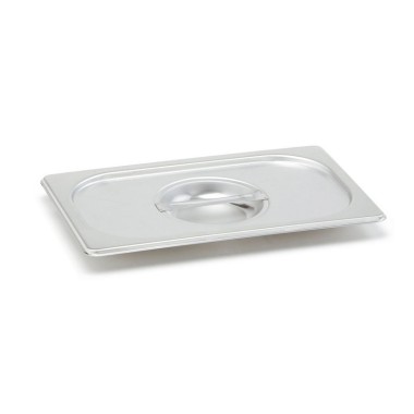 Dbmark - Couvercle plat GN 1/3 - 32.5 x 17.6 cm - Inox - Lot de 6 - GNL13000