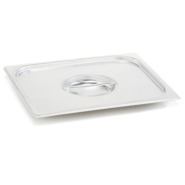 Dbmark - Couvercle plat GN 1/9 - 10.8 x 17.6 cm - Inox - Lot de 6 - GNL19000