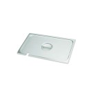 Dbmark - Couvercle à encoche GN 1/1 - 32.5 x 53 cm - Inox - Lot de 6 - GNLN11000
