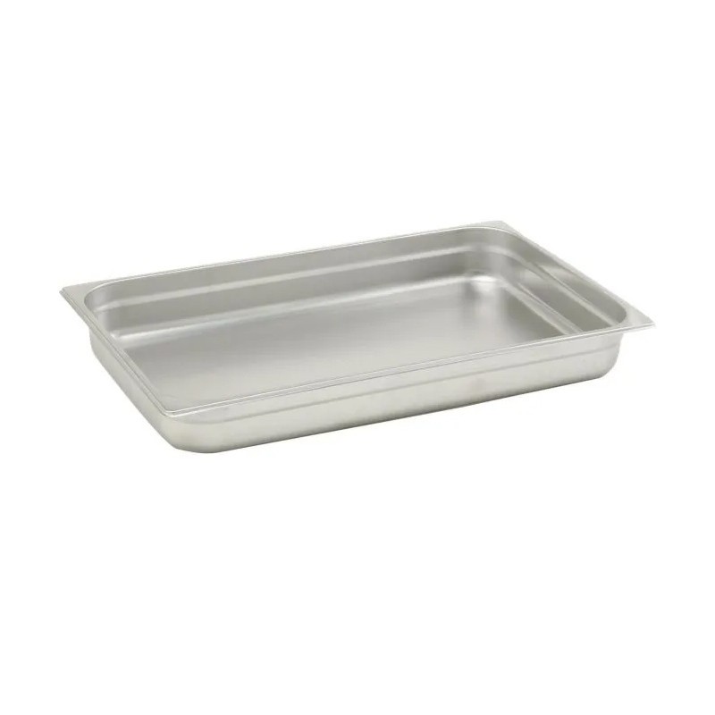 Dbmark - Bac GN 1/1 20mm - 32.5 x 53 x 2 cm - Inox - Lot de 6 - GNP11020
