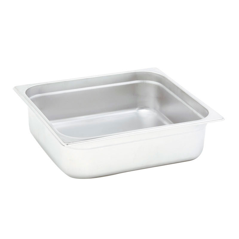 Dbmark - Bac GN 1/2 65mm - 32.5 x 26.5 x 6.5 cm - Inox - Lot de 6 - GNP12065