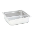 Dbmark - Bac GN 1/2 65mm - 32.5 x 26.5 x 6.5 cm - Inox - Lot de 6 - GNP12065
