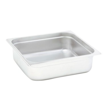 Dbmark - Bac GN 1/2 150mm - 32.5 x 26.5 x 15 cm - Inox - Lot de 6 - GNP12150