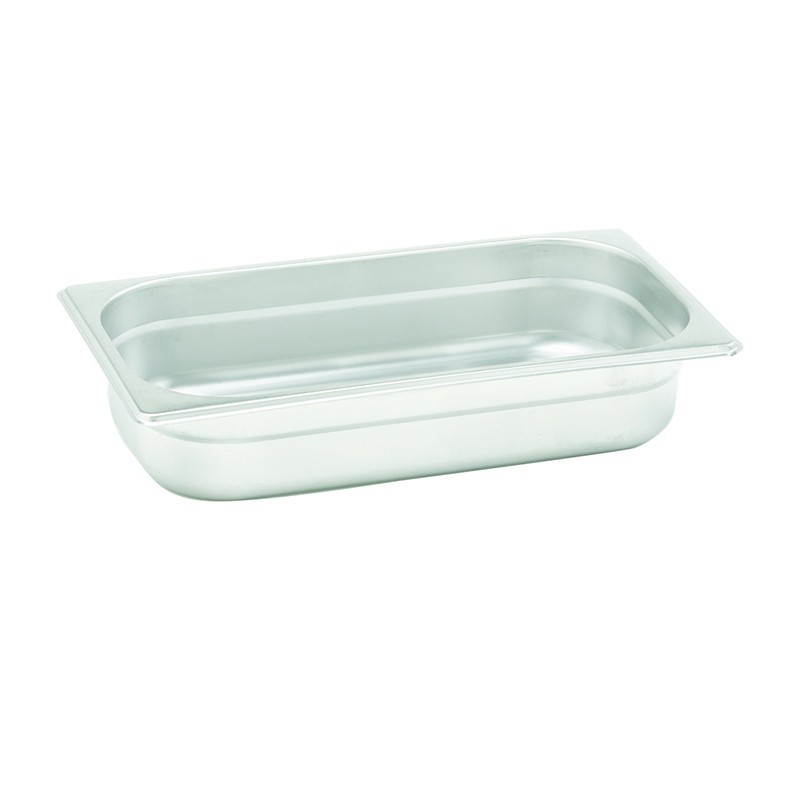 Dbmark - Bac GN 1/3 100mm - 32.5 x 17.6 x 10 cm - Inox - Lot de 6 - GNP13100