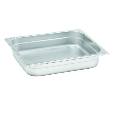 Dbmark - Bac GN 2/3 20mm - 32.5 x 35.4 x 2 cm - Inox - Lot de 6 - GNP23020
