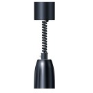 Hatco - Lampe chauffante noire - 159 x 159 x 216 mm