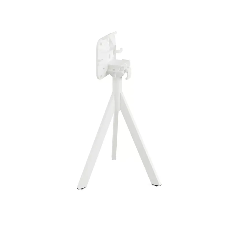 Table de bistrot ronde 700 mm - Pied blanc pliable - Veba