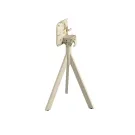 Table de bistrot ronde 700 mm - Pied pliable sable - Veba