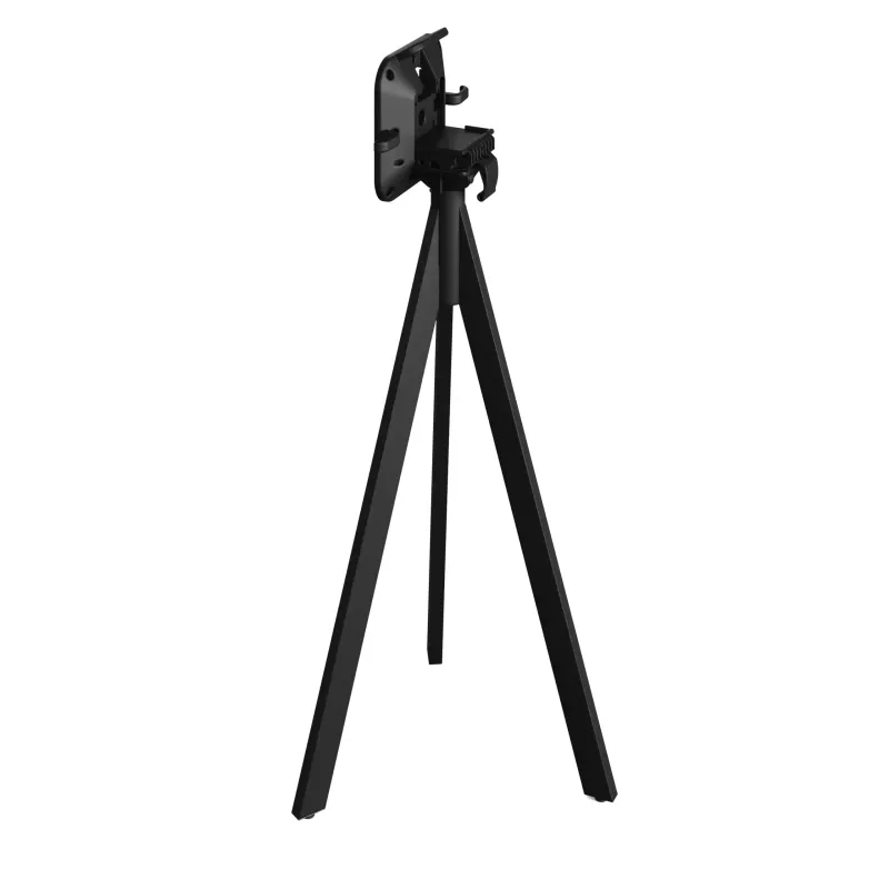 Mange debout carré 700 x 700 - Pied pliable noir - Veba