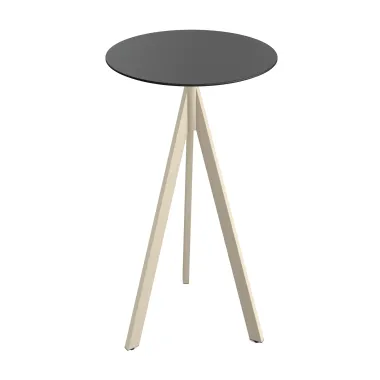 Mange debout rond 700 mm - Pied sable pliable 1100 mm - Veba
