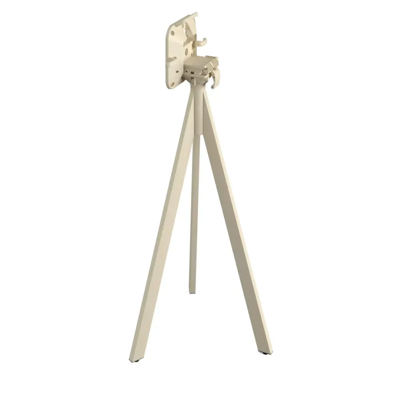 Mange debout rond 700 mm - Pied sable pliable 1100 mm - Veba