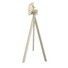 Mange debout rond 700 mm - Pied sable pliable 1100 mm - Veba