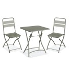 Ensemble table & 2 chaises Bistro Breeze - Veba