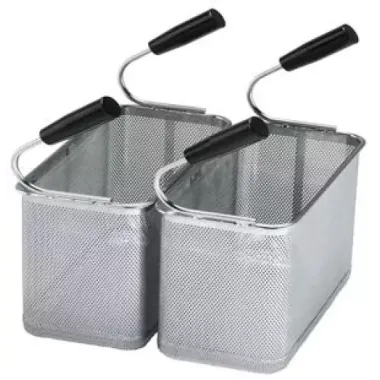 Paniers Pâtes - Set 2x1/6 + 1x1/3 GN - Acier - Professionnel - ShopDesChefs