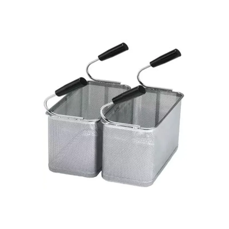 Paniers Pâtes - Set 2x1/6 + 1x1/3 GN - Acier - Professionnel - ShopDesChefs