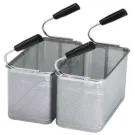 Paniers Pâtes - Set 2x1/6 + 1x1/3 GN - Acier - Professionnel - ShopDesChefs