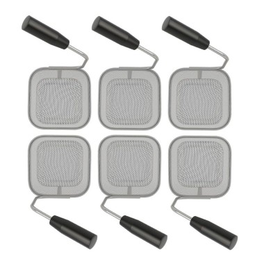 Paniers Pâtes - Set 6x1/6 - Acier - 143x163x215mm - Professionnel - ShopDesChefs