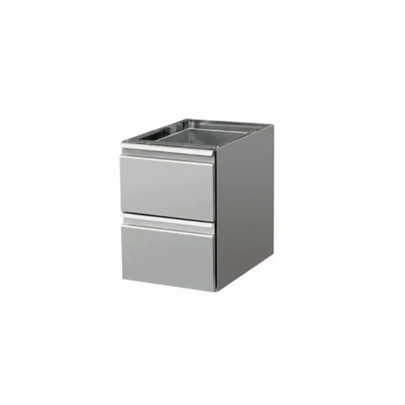 Bloc de tiroirs 2/3 monobloc soft closing - Combisteel