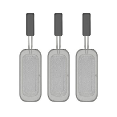 Paniers Pâtes - Set 3x1/3 - Acier - 288x163x215mm - Professionnel - ShopDesChefs