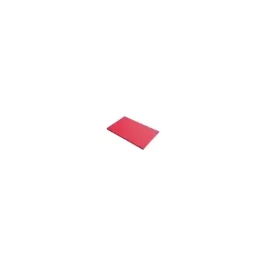Planche découpe - PE - 530x325x18mm - GN 1/1 - Rouge - Viande crue - ShopDesChefs