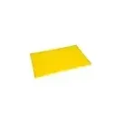 Planche découpe - PE - 530x325x18mm - GN 1/1 - Jaune - Volaille crue - ShopDesChefs