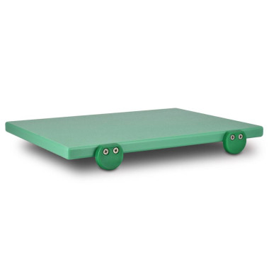 Planche découpe - PE - 500x300x15mm - Vert - Légumes/Fruits - Antidérapant - ShopDesChefs