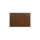 Planche découpe - PE - 500x300x15mm - Marron - Aliments cuits - Antidérapant - ShopDesChefs