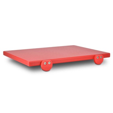 Planche découpe - PE - 500x300x15mm - Rouge - Viande crue - Antidérapant - ShopDesChefs